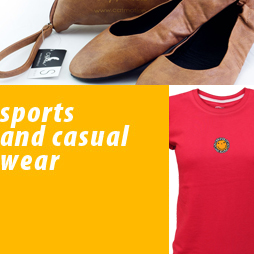 sports and casual wear
